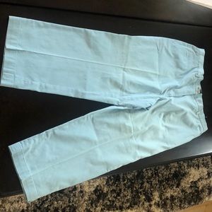 Burberry baby blue golf pants